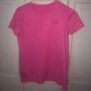 A pink vineyard vines shirt